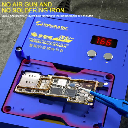 MECHANIC iT3 PRO Plate-forme de préchauffage à contrôle de température intelligent, SM600B914-09