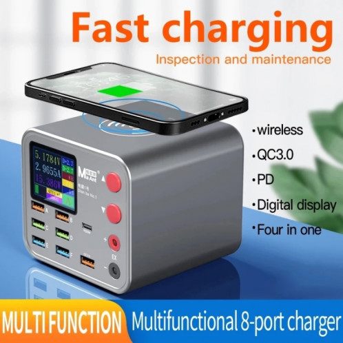 MaAnt Dianba NO.1 Chargeur PD USB sans fil multi-ports, SH616B1454-09