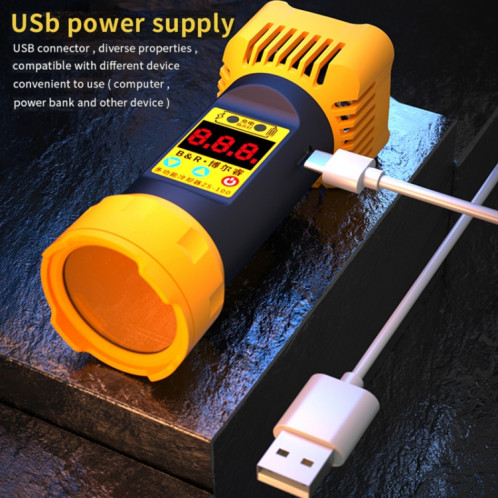 B&R ZS-100 Lampe de séchage UV 2 en 1 + outil de réparation de refroidisseur de ventilateur SH0618342-09