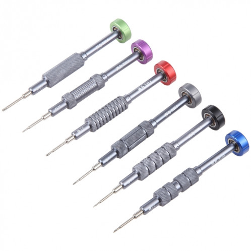 Tournevis de précision H006 6 en 1 haute dureté SH0640118-011