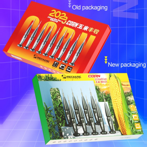 Jeu de tournevis antidérapants magnétiques de précision MECHANIC 9 en 1 SM0643563-012