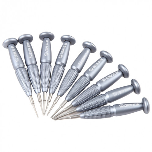 Jeu de tournevis antidérapants magnétiques de précision MECHANIC 9 en 1 SM0643563-012