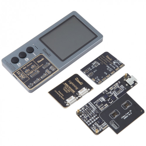 Pour iPhone 6 14 Pro Max 5 en 1 Qianli iCopy Plus 2.2 Ensemble de programmeur de détection de réparation, Prise : US SQ645A1335-011