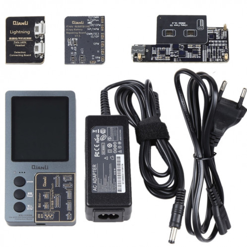Pour iPhone 6 14 Pro Max 5 en 1 Qianli iCopy Plus 2.2 Ensemble de programmeur de détection de réparation, SQ645B483-011