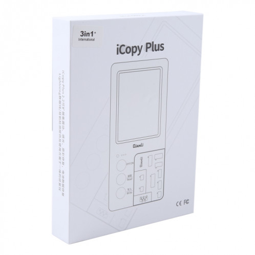 Pour iPhone 6 14 Pro Max 5 en 1 Qianli iCopy Plus 2.2 Ensemble de programmeur de détection de réparation, SQ645B483-011