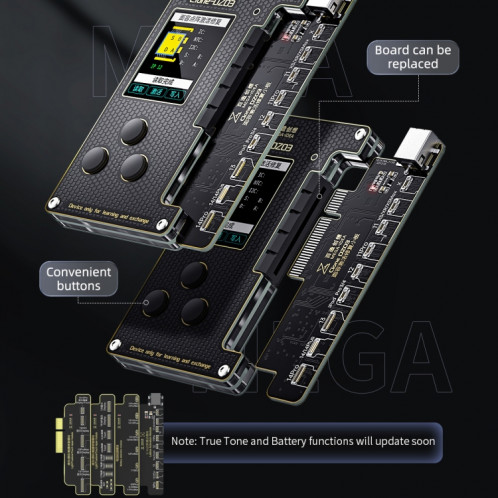 MEGA-IDEA Clone DZ03 Programmeur matriciel d'activation de batterie et d'identification de visage pour iPhone 8-14 Pro Max, prise : US SH648A608-013