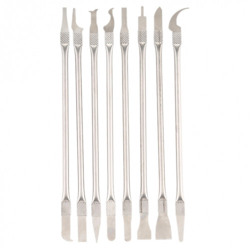 8 en 1 levier mince doux en acier inoxydable SH0656609-05