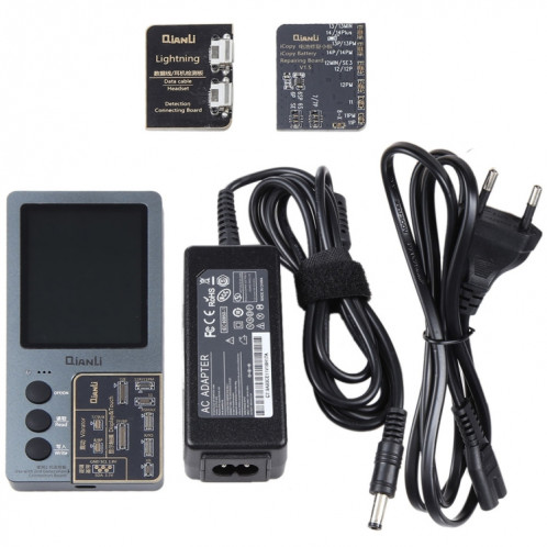 Pour iPhone 6 14 Pro Max 3 en 1 Qianli iCopy Plus 2.2 Ensemble de programmeur de détection de réparation, SQ691A1919-011