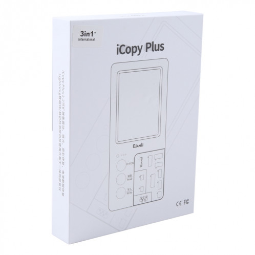 Pour iPhone 6 14 Pro Max 3 en 1 Qianli iCopy Plus 2.2 Ensemble de programmeur de détection de réparation, SQ691A1919-011