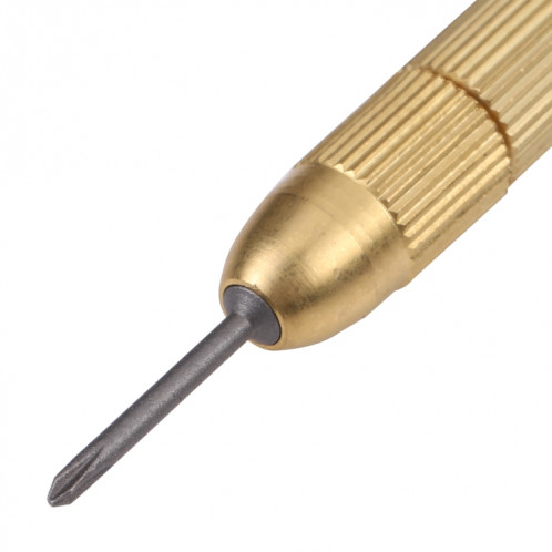 WLXY WL800 Tournevis de réparation à poignée en cuivre à pointe croisée, diamètre de lot de 4 mm SW1451173-06