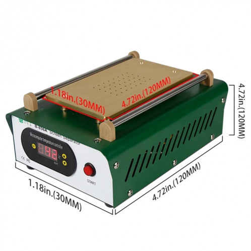 BST-B-856A AC 220V Séparateur d'écran LCD de la pompe à écran LCD, SB79EU647-08