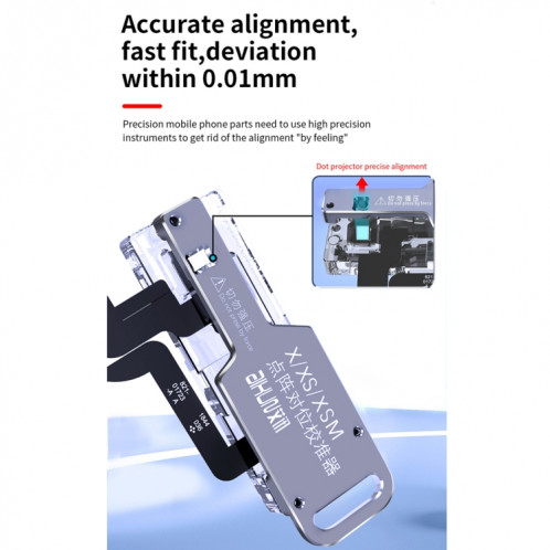 Calibrateur d'alignement de précision pour projecteur AiXun Dot pour iPhone X / XS / XS Max / XR SH90021222-06