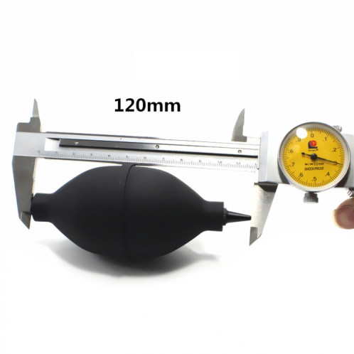 Nettoyant de pompe à soufflerie à air en caoutchouc à poussière pour téléphone portable / caméras / clavier / montre, etc. (noir) SH014B1811-07