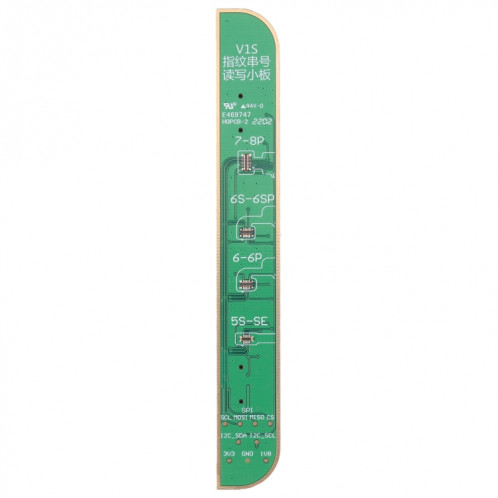 JC V1SE Essais Adaptateur de carte d'empreinte digitale pour iPhone 5S-8 plus SJ91023-05