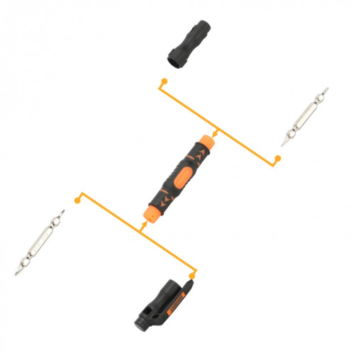 JAKEMY JM-8155 Stylo tournevis double tête 3 en 1 SJ96211405-07