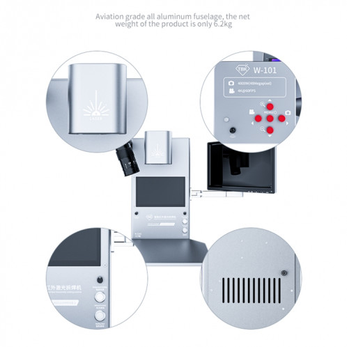 Analyseur d'imageur infrarouge thermique intelligent TBK R2201 avec microscope, ST673C783-07