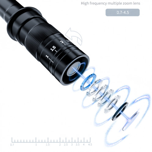 Analyseur d'imageur infrarouge thermique intelligent TBK R2201 avec microscope, ST673C783-07