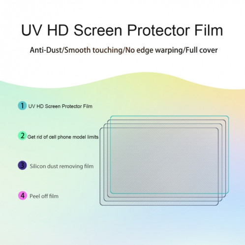 Film protecteur d'écran HD 50 PCS UV SH99691682-03