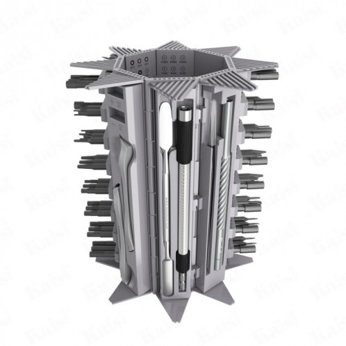 Kaisi K-8128 128 dans 1 ensemble de tournevis magnétiques de précision SK9976676-07