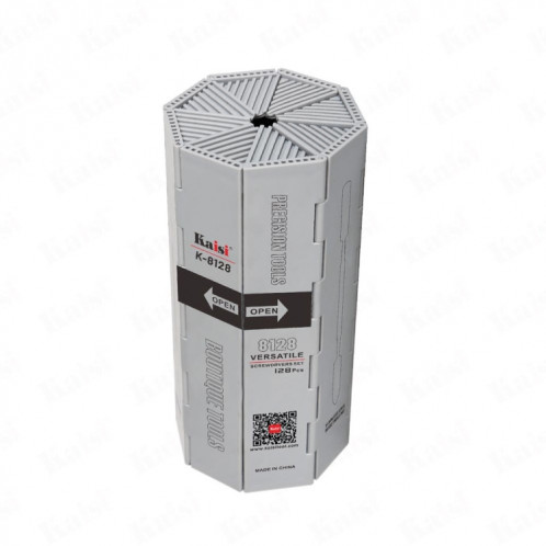 Kaisi K-8128 128 dans 1 ensemble de tournevis magnétiques de précision SK9976676-07