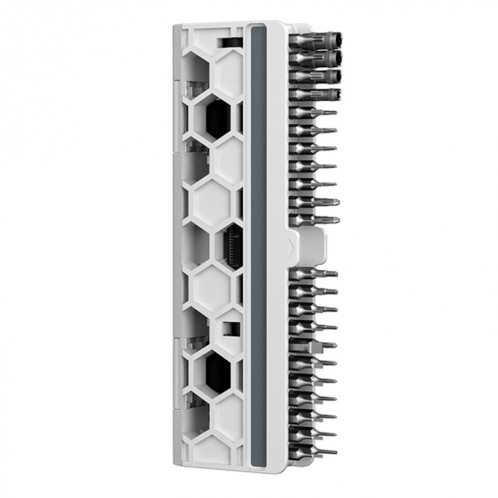 Jakemy JM-8180 47 en 1 Tournevis magnétique de précision CR-V (blanc) SJ981W1513-07
