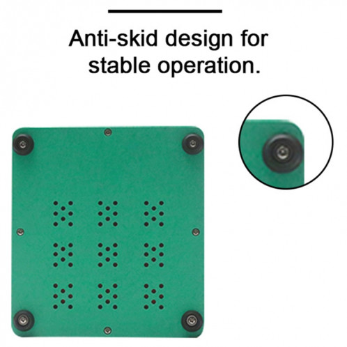 BAKU BA-676 110V-120V PCB multifonctionnelle PCB IC Glue Retirez la plate-forme de chauffage thermostatique pour iPhone X / XS / XS Max / 11/11 PRO / 11 PRO max, fiche CN SB99861545-05