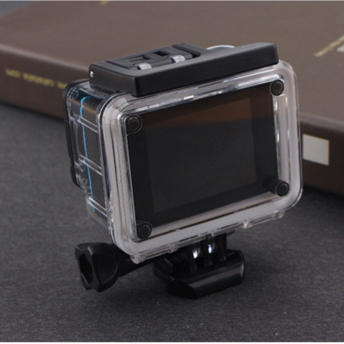 Caméra sport WiFi HAMTOD H9A HD 4K avec boîtier étanche, Generalplus 4247, écran LCD 2.0 pouces, objectif grand angle 120 degrés (noir) SH415B215-015