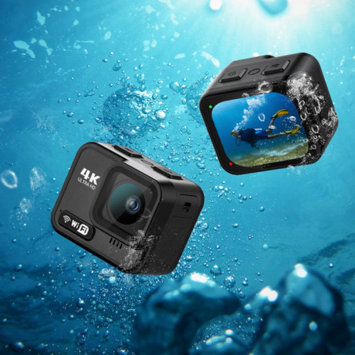 Mini caméra d'action de plongée sous-marine étanche B08S 21 m avec enregistreur anti-tremblement (noir) SH504B169-09