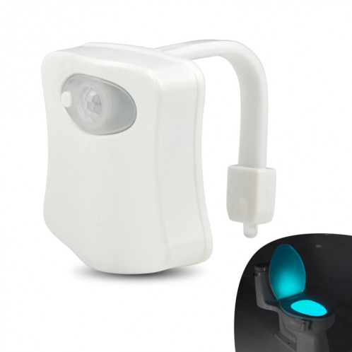 Veilleuse de toilette activée par mouvement, salle de bains de salle de bains de lumière de toilette à LED SH0751940-013