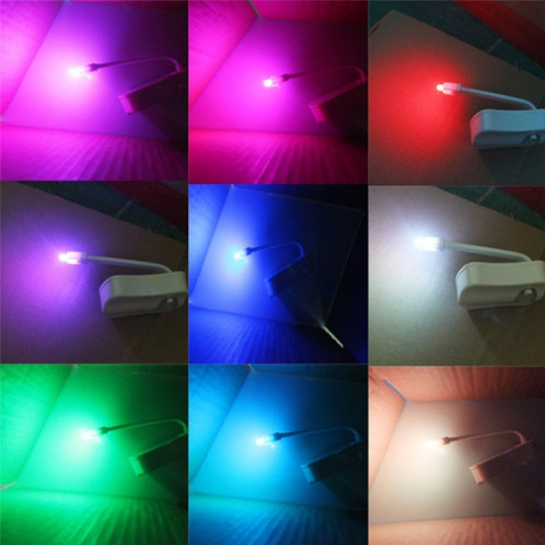 Veilleuse de toilette activée par mouvement, salle de bains de salle de bains de lumière de toilette à LED SH0751940-013