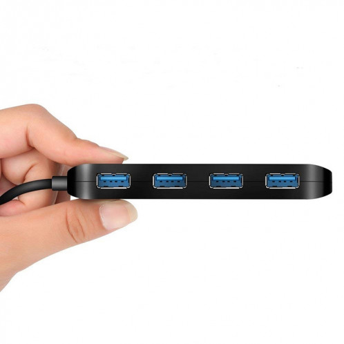 Hub USB3.0 ultra rapide à 4 ports avec commutateur SH09351707-07