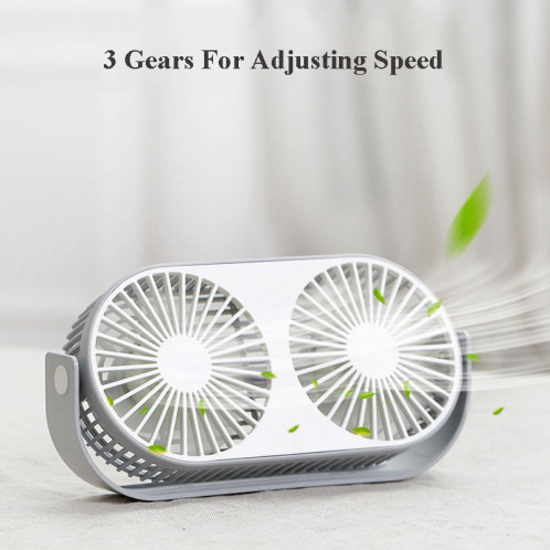 Mini-ventilateur mini-feuilles USB (gris) SH001A1072-012