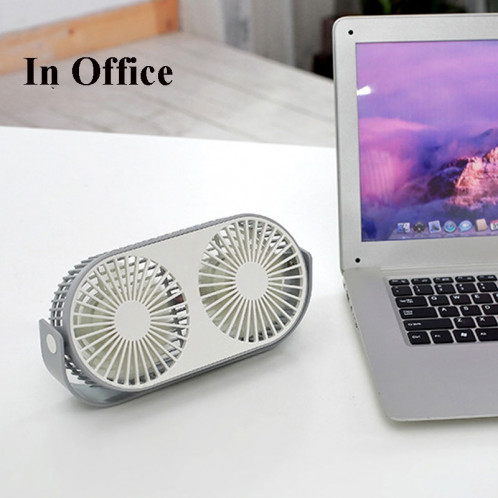 Mini-ventilateur mini-feuilles USB (gris) SH001A1072-012