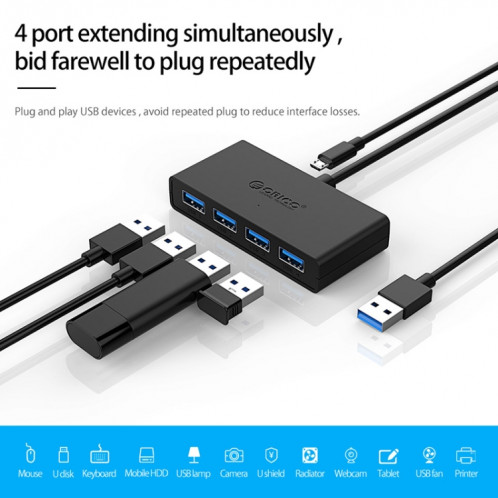 Orico G11-H4-U3-100-BK 4 ports USB 3.0 HUB SO08911916-09