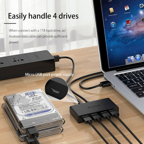 Orico G11-H4-U3-100-BK 4 ports USB 3.0 HUB SO08911916-09