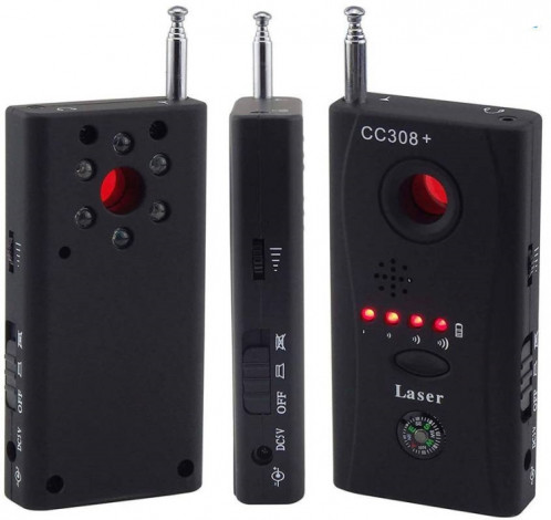 CC308 Détecteur Laser de Caméra à Gamme Complète Mini Signal de Caméra Sans Fil Détecteur de Périphérique GSM SH0997320-08