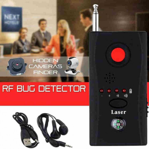 CC308 Détecteur Laser de Caméra à Gamme Complète Mini Signal de Caméra Sans Fil Détecteur de Périphérique GSM SH0997320-08