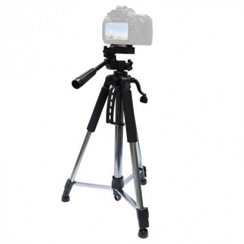 Support de diffusion en direct pour trépied d'appareil photo L-1200 pour téléphones portables, appareils photo, projecteurs Trépied réglable universel 55-148CM (argent) SH1417479-06