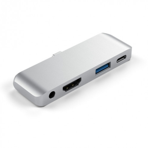 Adaptateur 4 en 1 Type-C / USB-C vers HDMI + AUX + USB + PD Type-C / USB-C HUB Dock multifonction HD SH1913669-09