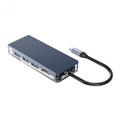 ORICO WB-6RJ MOYEU Transparent 6 en 1 Type-C SO21031175-017