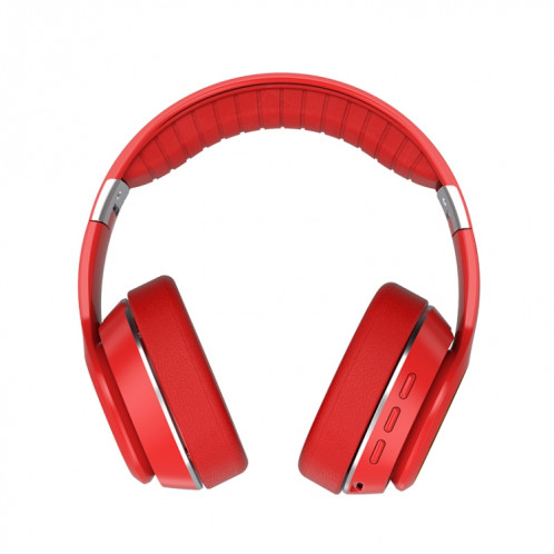 VJ320 Bluetooth 5.0 casque sans fil pliable monté sur la tête prend en charge la carte TF avec micro (rouge) SH301C1946-020