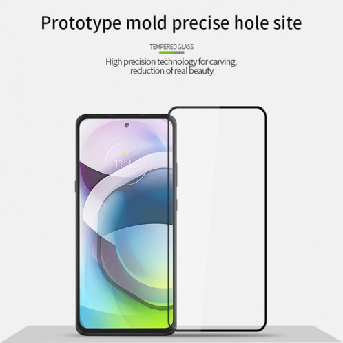 Pour MOTO G 5G PINWUYO 9H 2.5D Film en verre trempé plein écran (noir) SP503A1883-012