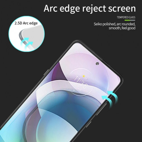 Pour MOTO G 5G PINWUYO 9H 2.5D Film en verre trempé plein écran (noir) SP503A1883-012
