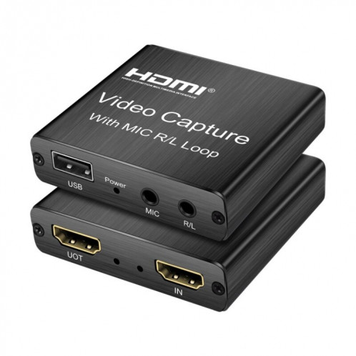 Carte de capture vidéo HD 1080P 4K HDMI Boîte de capture vidéo HDMI vers USB 2.0 SH3456805-07