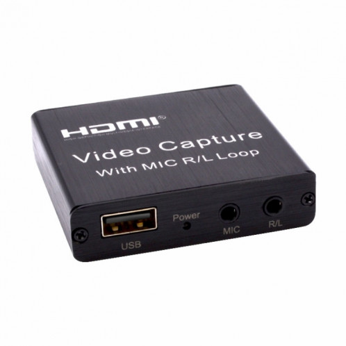 Carte de capture vidéo HD 1080P 4K HDMI Boîte de capture vidéo HDMI vers USB 2.0 SH3456805-07