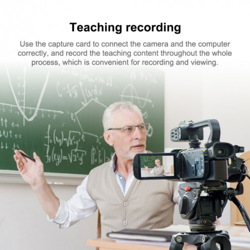Carte de capture vidéo HD 1080P 4K HDMI Boîte de capture vidéo HDMI vers USB 2.0 SH3456805-07