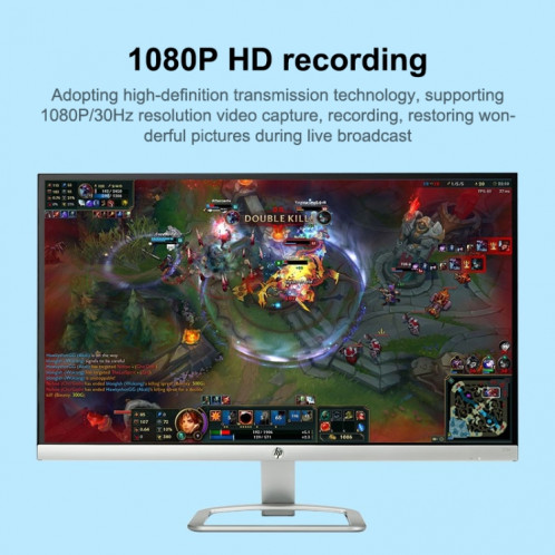 Carte de capture vidéo HD 1080P 4K HDMI Boîte de capture vidéo HDMI vers USB 2.0 SH3456805-07