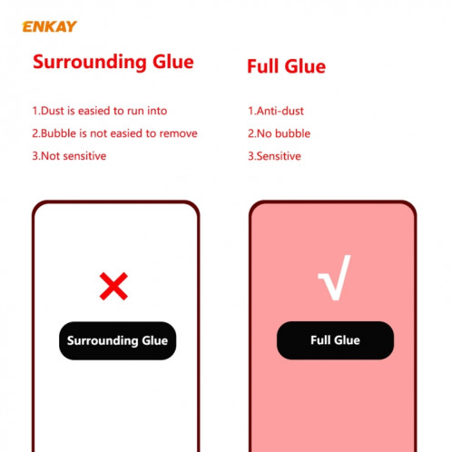 Pour Motorola Moto G 5G ENKAY Hat-Prince colle complète 0.26mm 9H 2.5D Film de couverture complète en verre trempé SE68021749-011