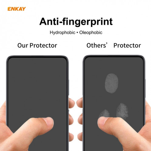 Pour Motorola Moto G 5G ENKAY Hat-Prince colle complète 0.26mm 9H 2.5D Film de couverture complète en verre trempé SE68021749-011