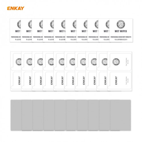Pour Motorola Moto G 5G 10 PCS ENKAY Hat-Prince 0.26mm 9H 2.5D Film en verre trempé à bord incurvé SE31051761-09